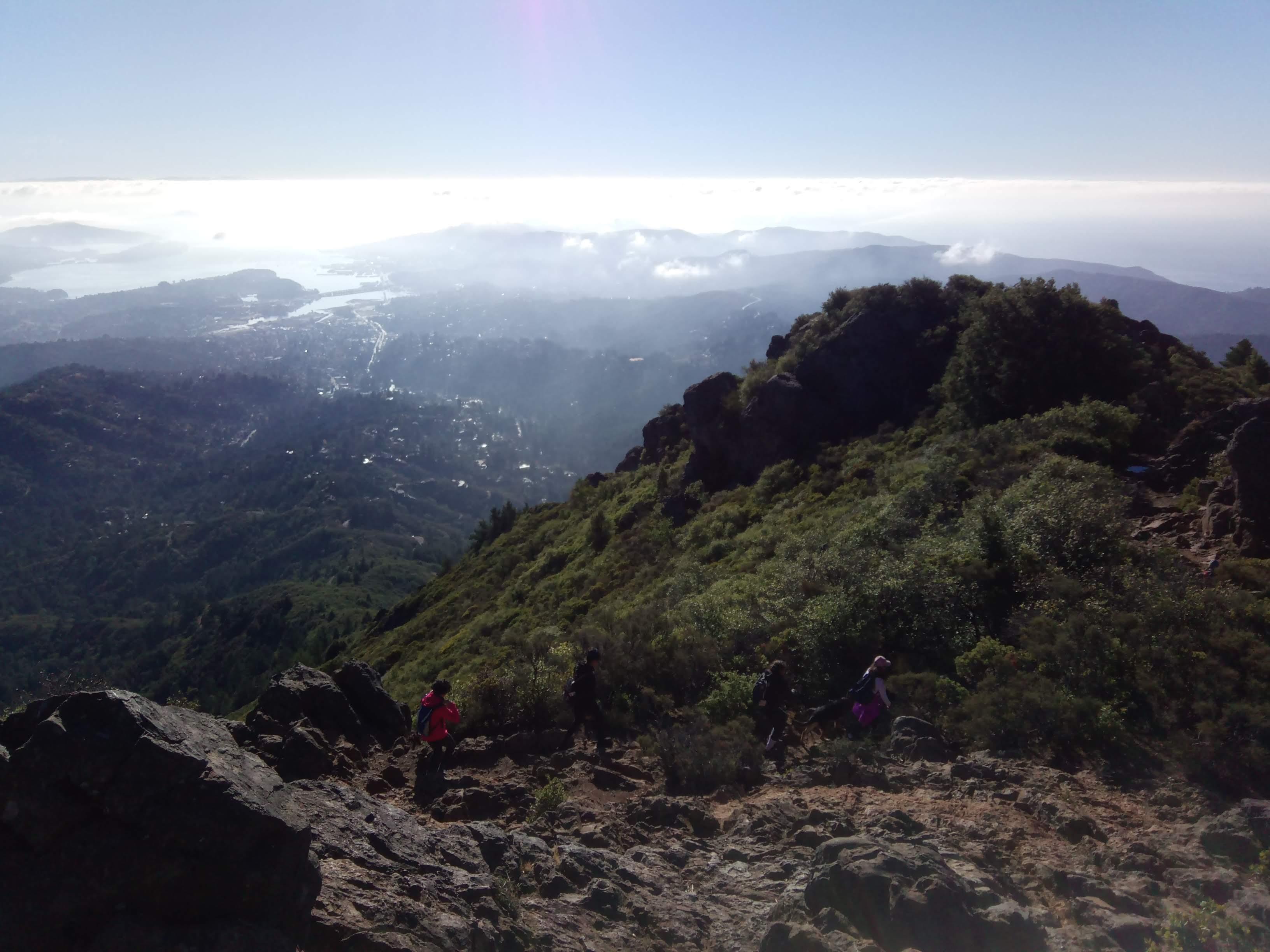 Mt. Tamalpais SOTA activation 2020-11-14
