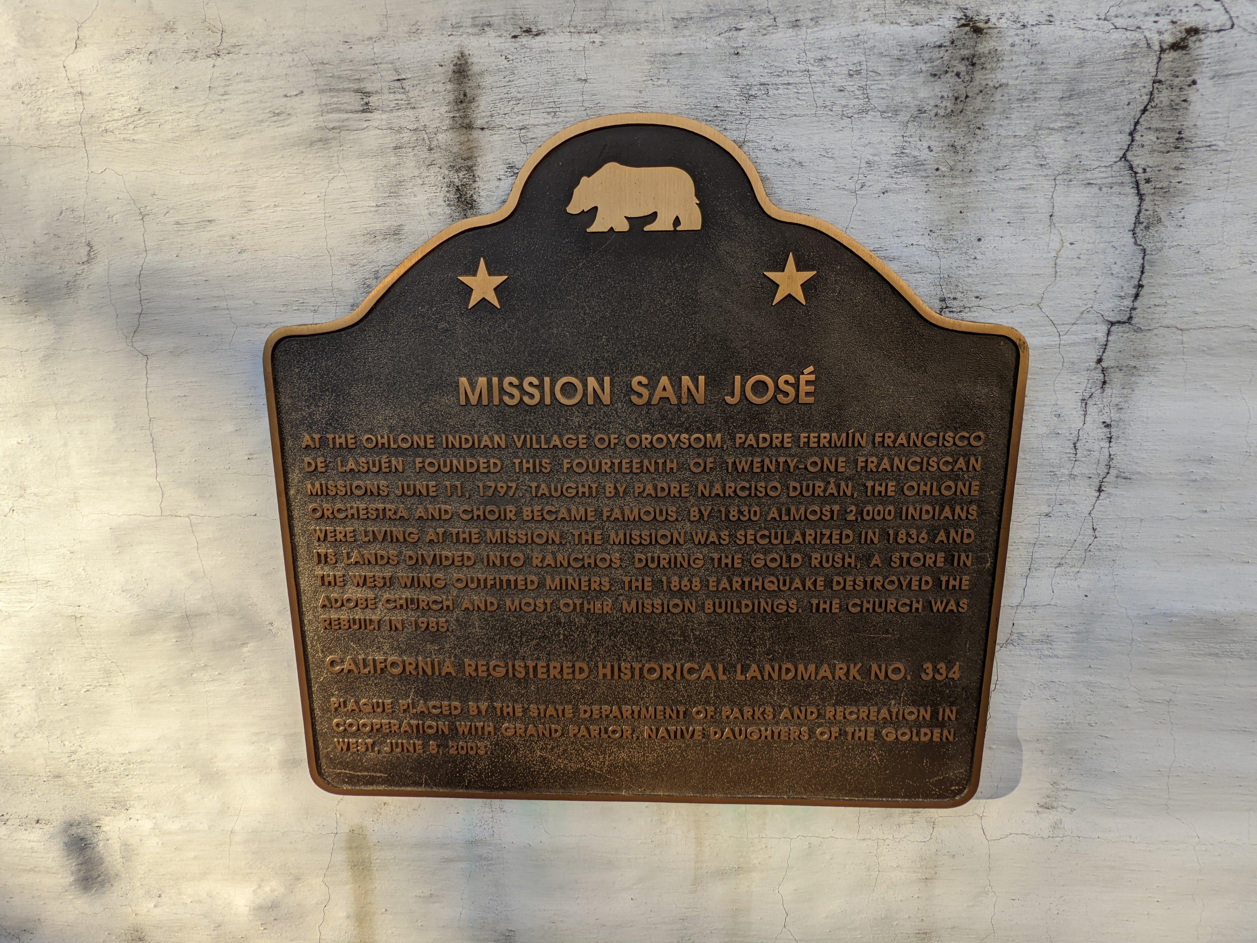 Historical landmark tablet