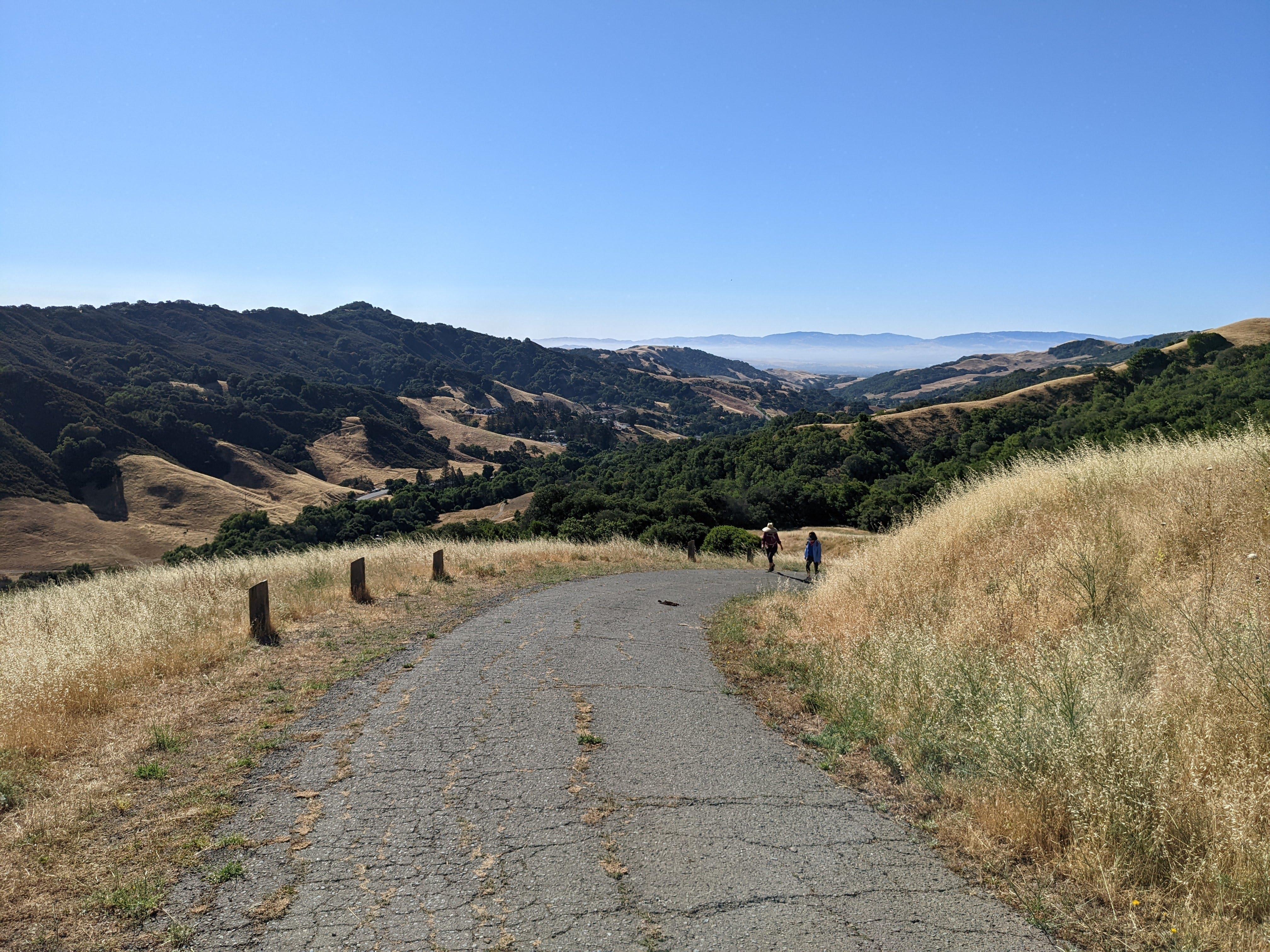 Up the Rocky Ridge road - I recommend starting early before it is too hot